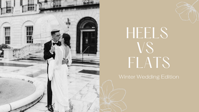 Heels vs. Flats Showdown: Winter Wedding Edition