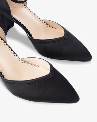 Satin Block HeelsWomen Shoes