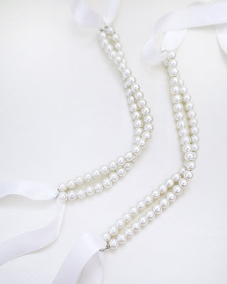 Double Pearls Ankle StrapsAccessories