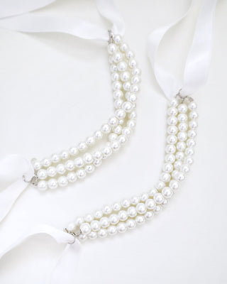 Trinity Pearls Ankle StrapsAccessories