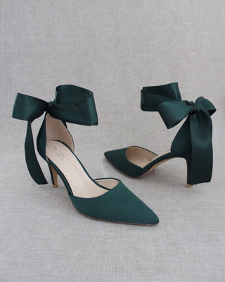 Evening Heels With Ankle RibbonWomen Shoes