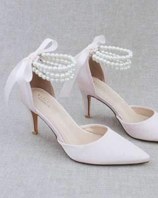 Trinity Pearl Wrap Evening ShoesWomen Shoes