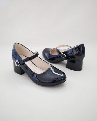 Patent Mary Jane Girls Block HeelKids Shoes