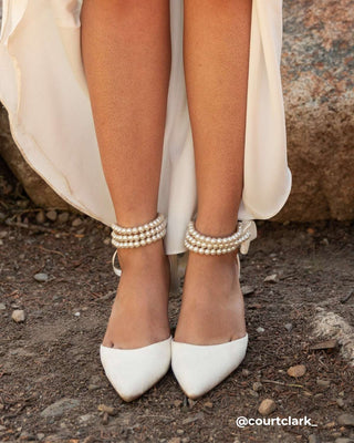Trinity Pearls Ankle StrapsAccessories