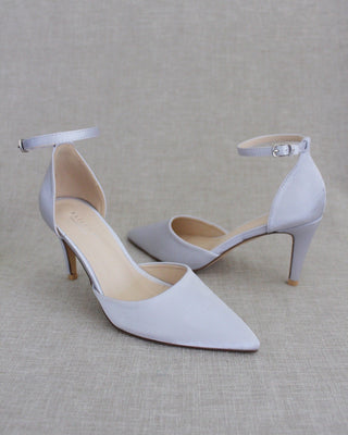 Simple Satin Evening HeelsWomen Shoes