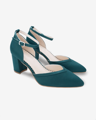 Satin Block HeelsWomen Shoes
