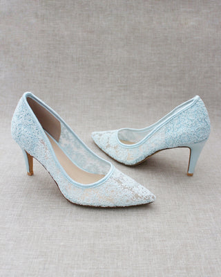 Lace Evening PumpWomen Shoes