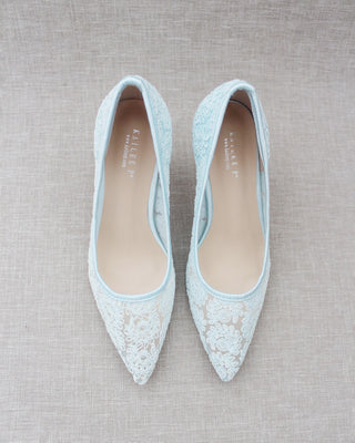 Lace Evening PumpWomen Shoes