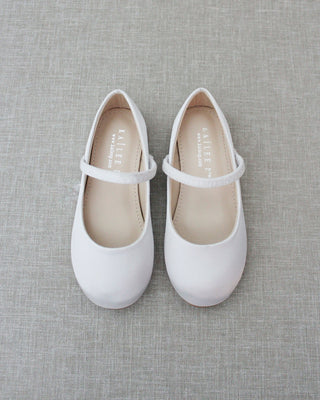 Satin Mary Jane FlatsKids Shoes