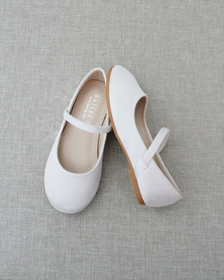Satin Mary Jane FlatsKids Shoes