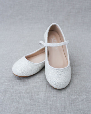 Rock Glitter Maryjane Ballet FlatsKids Shoes