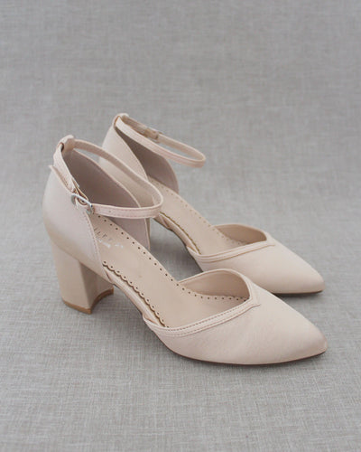 Champagne wedding shoes 