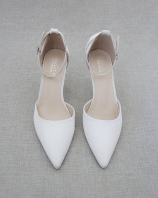 Simple Satin Wedding HeelsWomen Shoes