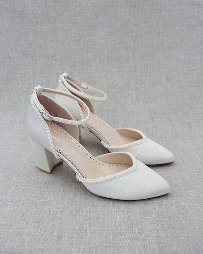 ivory pearl shoes