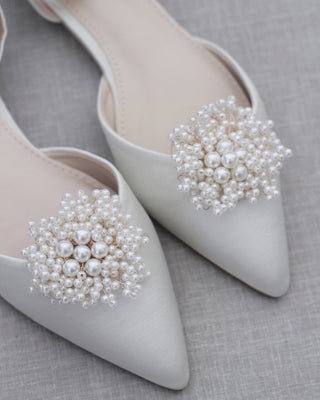 Mini Pearls Shoe ClipsShoe Clips