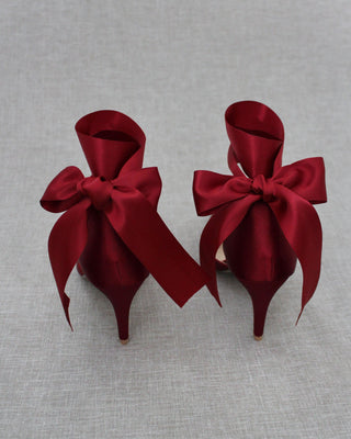 Evening Heels With Ankle RibbonWomen Shoes