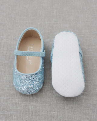 Rock Glitter Mary Jane Ballet FlatsKids Shoes