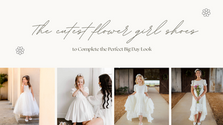 The Cutest Flower Girl Shoes to Complete the Perfect Big Day Look