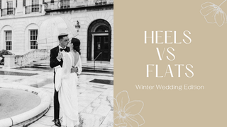 Heels vs. Flats Showdown: Winter Wedding Edition - Kailee P. Inc.