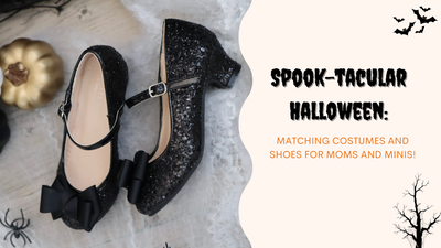 Spook-tacular Halloween: Matching Costumes and Shoes for Moms and Minis!