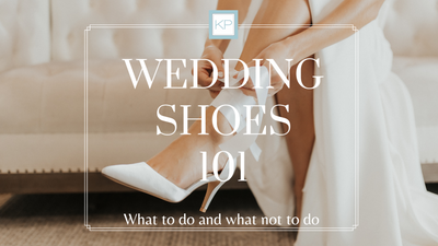 Wedding Shoes 101 - What to do and not what to do