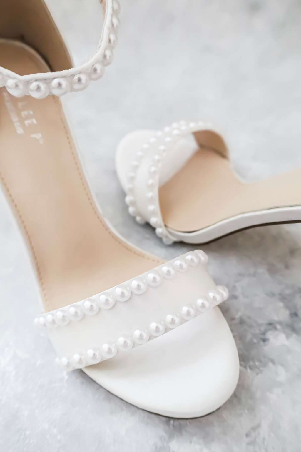 Kailee P. Inc Pearl Shoes for Brides and Flower Girls
