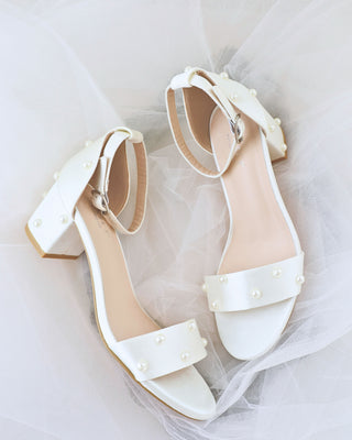 Pearl Wedding Shoes - Kailee P.