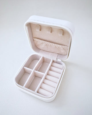 Pearl Monogrammed Jewelry Box