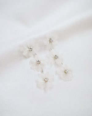 Organza Blossom Earring