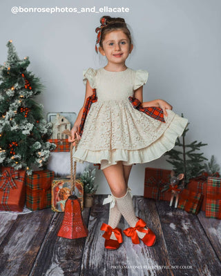 Satin Mary Jane Flats with Satin Bow