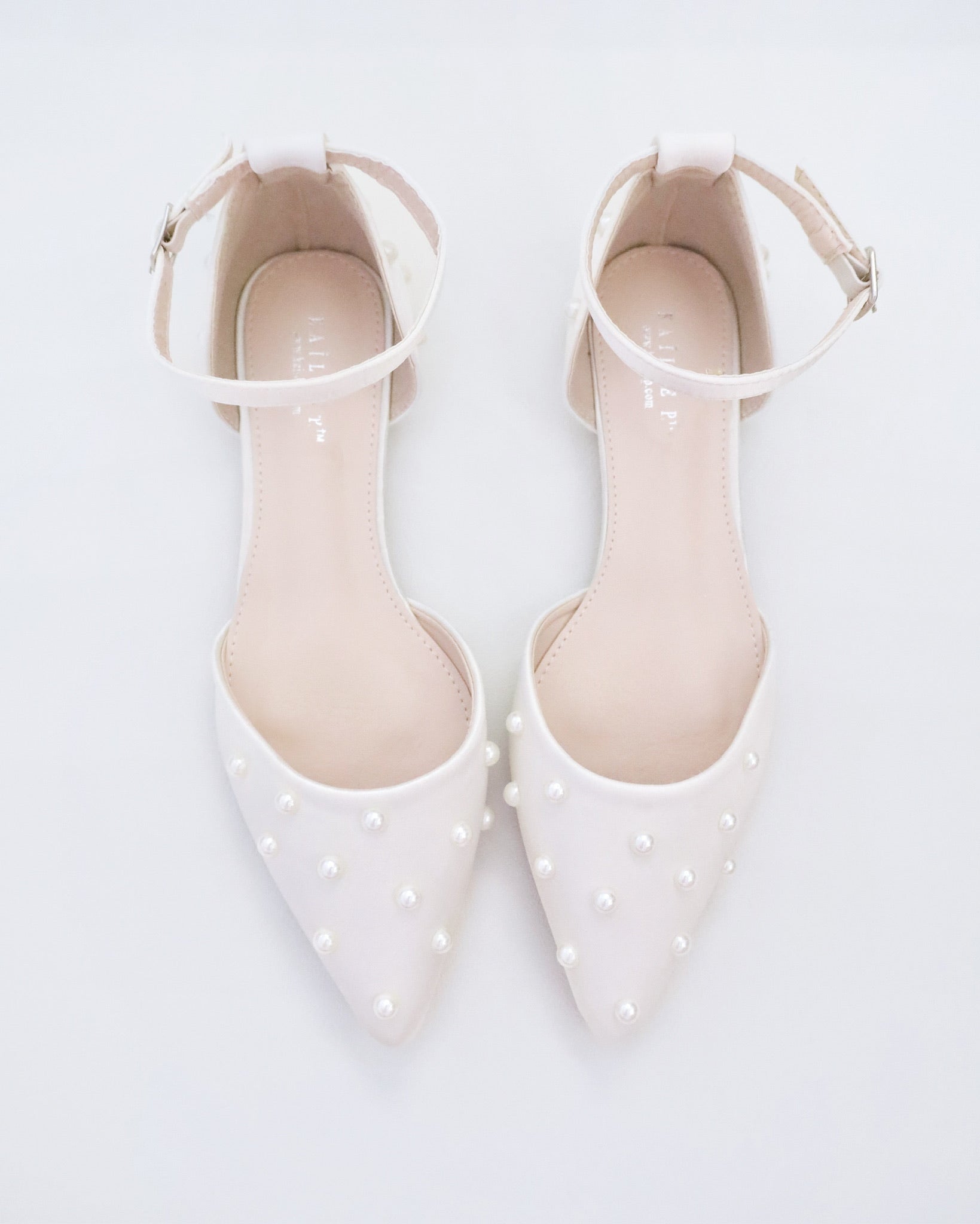 Toe Flats Sparkly Bridal Flats Silver Glitter Wedding Flats