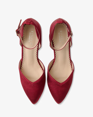 Satin Block Heels