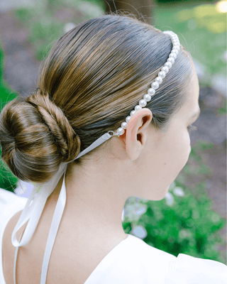 Classic All Pearls Headpiece
