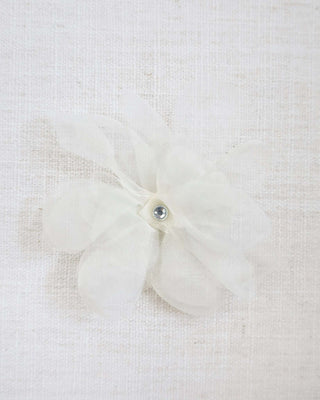Ophelia Flower Hair Clip with Rhinestone