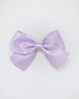 Gold Rock Glitter Mary Jane with Lavender Satin Bow
