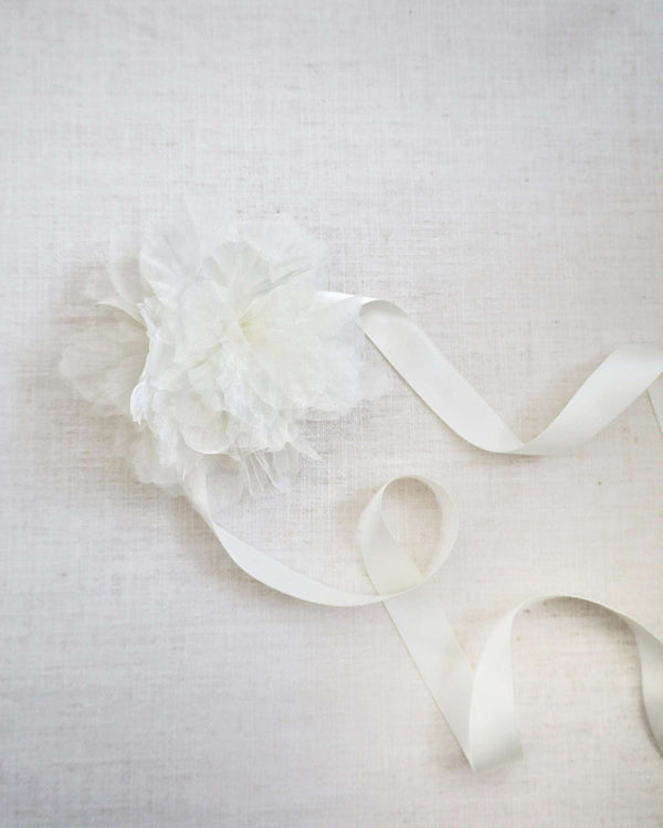 Ophelia Flowers Wedding Sash