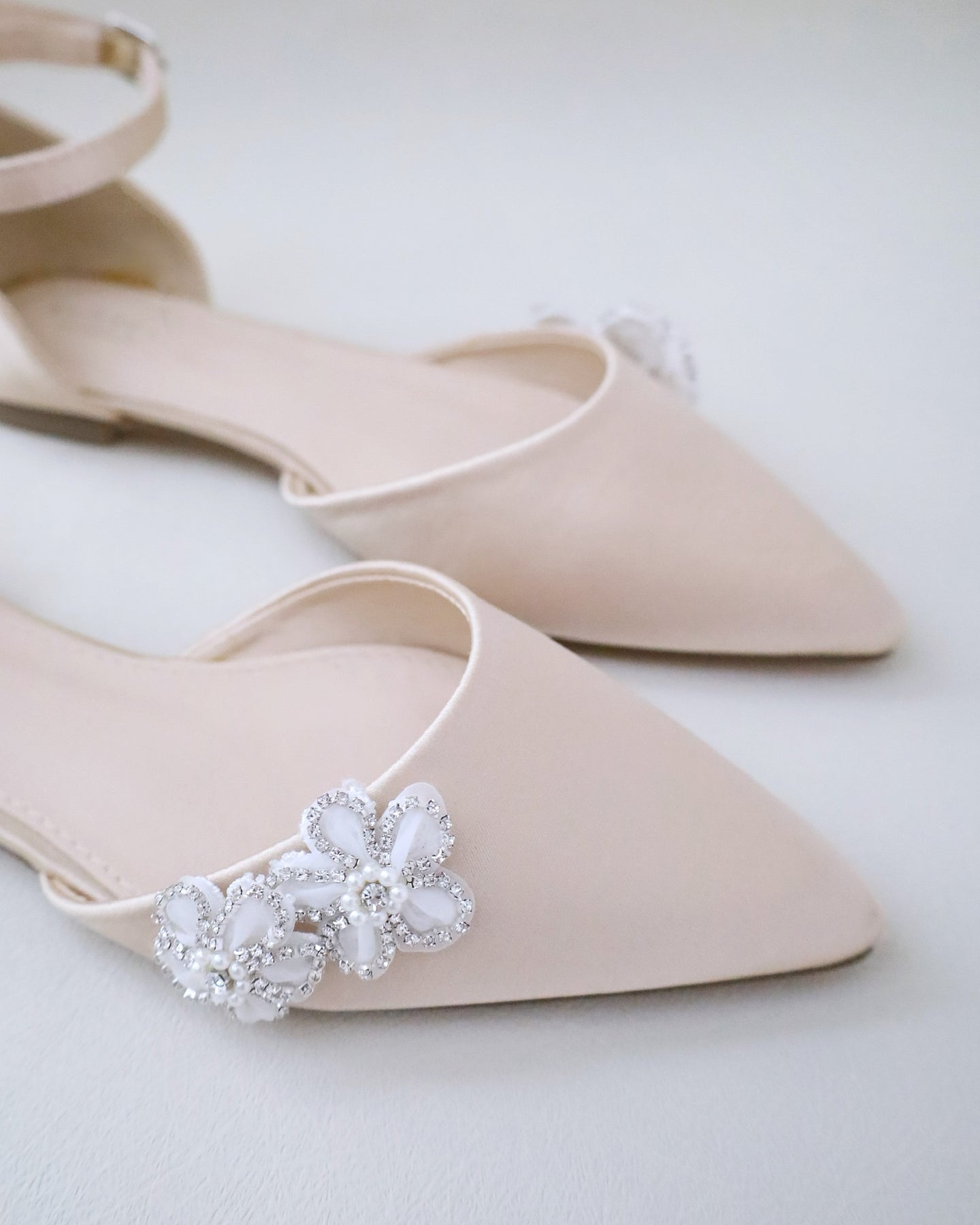 Women Champagne Shoes, Wedding Shoes, Bridesmaids Shoes, Prom Shoes ...