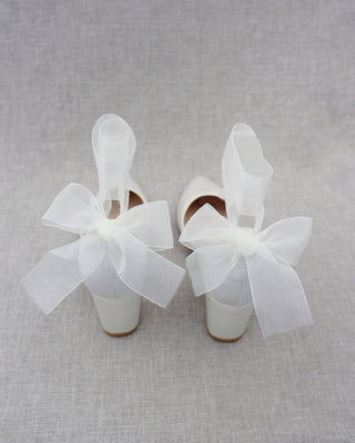 Ankle Wrap Tie Wedding Block HeelsWomen Shoes