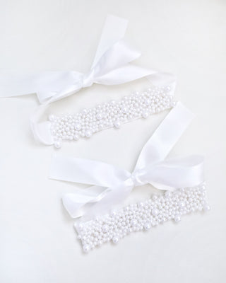Perla Applique Ankle Straps