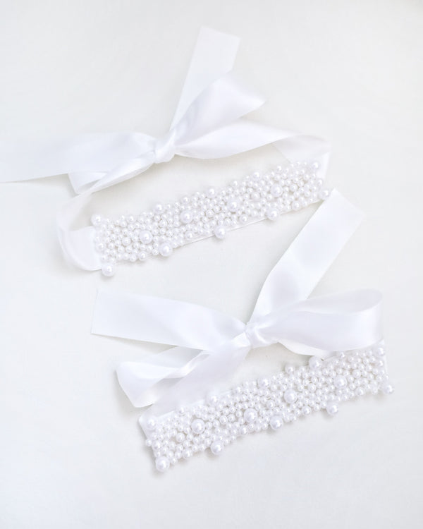Perla Applique Ankle Straps