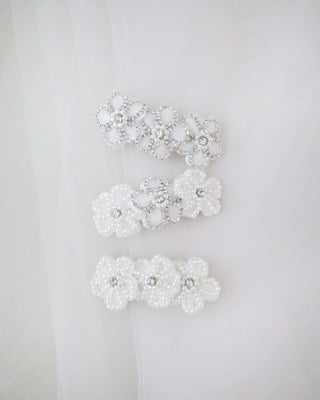 Chassia Flower BarretteHair Clips