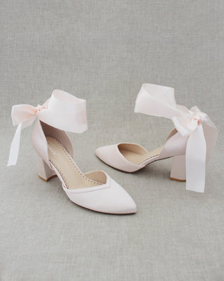 dusty pink shoes