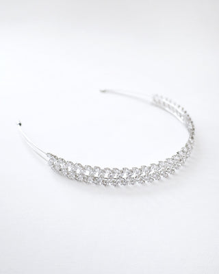 marquise rhinestones bridal headband