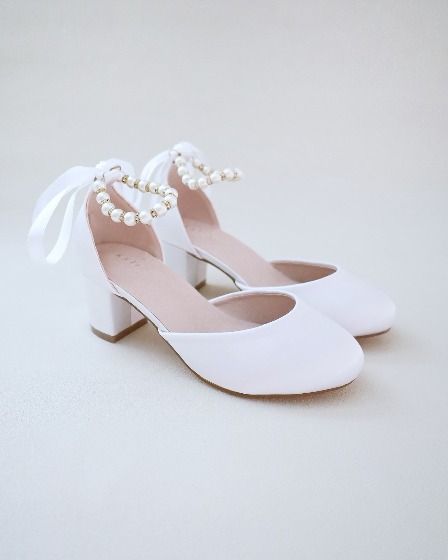 Kids White Shoes, Flower Girls Shoes, Baptism, Communion Shoes – Kailee ...