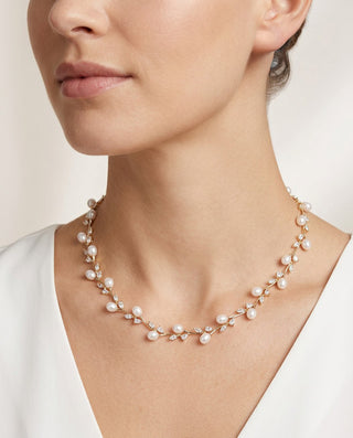Whispering Pearl Flowers Jewelry SetJewelry