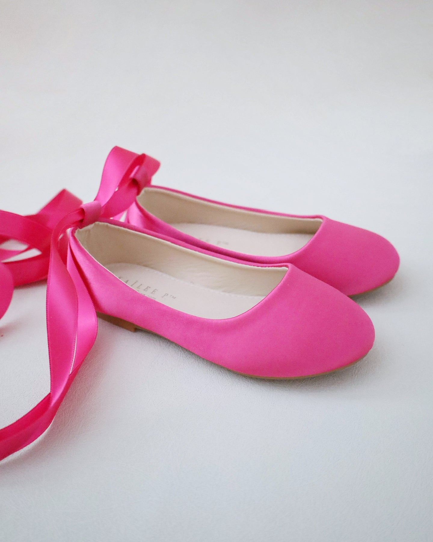 Kids Pink Shoes, Flower Girls Shoes, Birthday Shoes, Glitter Flats ...