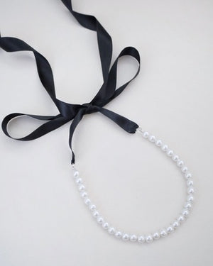 Choker Pearl Single Strand Necklace