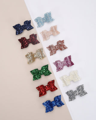 Gift with Purchase - 12 Glitter Bows Set