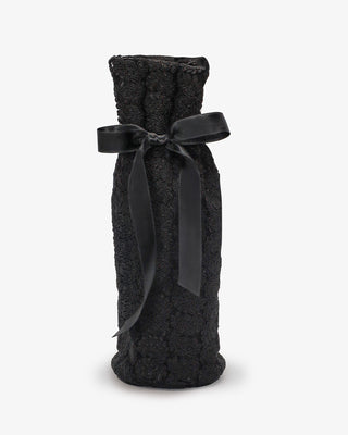 Crochet Lace Wedding Wine Bag