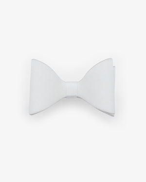 Satin Tuxie Bow Barrette and Shoe Clips